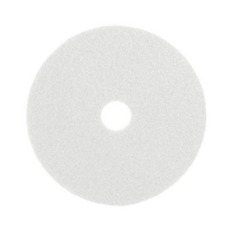 3M - Disque de polissage blanc 19" - 483mm - Floorpad'51L - Clean Service