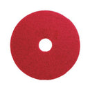 3M - Disque de récurage abrasif rouge 17" - 432mm - Clean Service