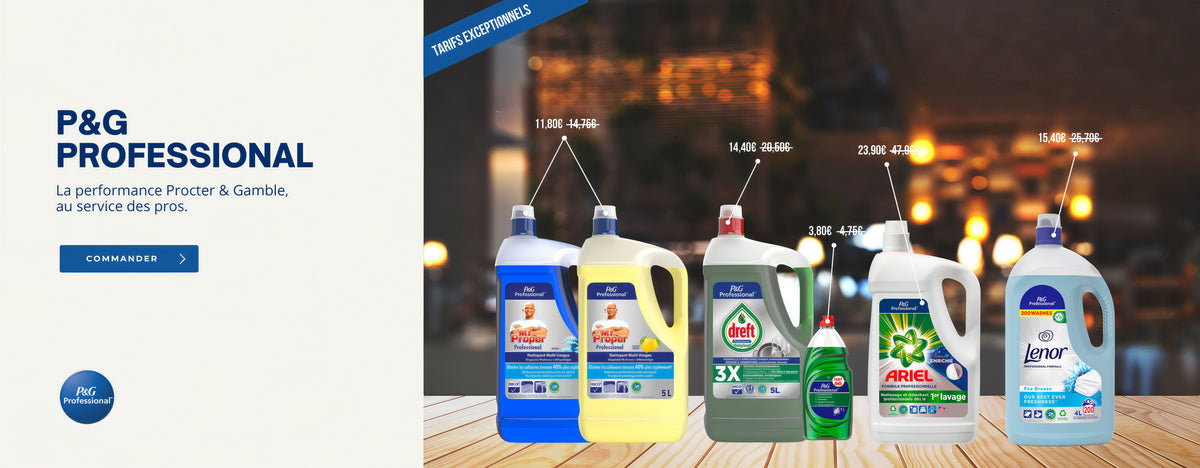 P&G professional produits d'entretien - Clean Service