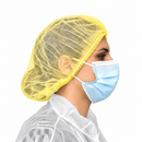 Charlotte pour cheveux jetable jaune (100pc) - CleanService