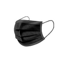 Masque noir 3 plis type IIR 50PC - CleanService