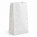 Sachet P10 en papier kraft blanc soufflet 1000pc - CleanService