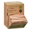 Touillettes à café en bois (2000pc) - CleanService