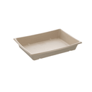 Barquette rectangulaire 750ml en Pulpe sans couvercles (6X50pc) - SABERT - Clean Service