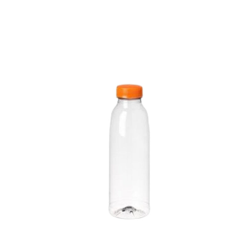 Bouteilles à jus vide PET 500ml avec capuchons (100pc) - CleanServiceSA