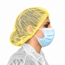 Charlotte pour cheveux jetable jaune (100pc) - Clean Service