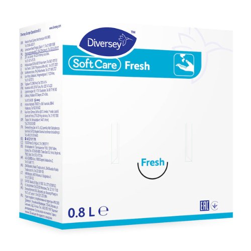 DIVERSEY - Soft Care Fresh savon lavage mains parfumé 800ML - CleanServiceSA
