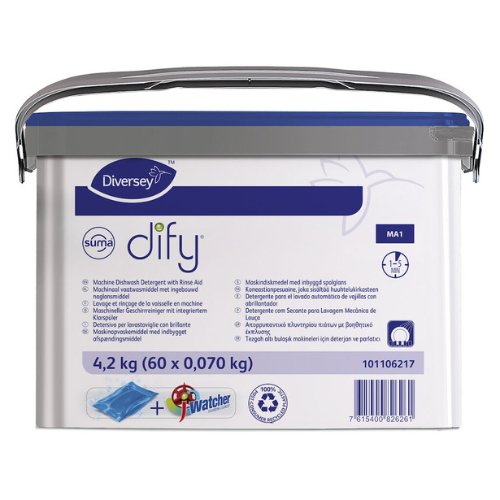 DIVERSEY - Suma Dify lavage & rinçage 4.2KG - CleanServiceSA