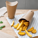 Gobelets à frites avec fermeture 660ml - 1000pc - Clean Service