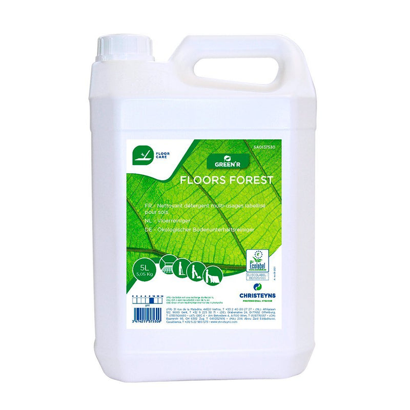 GREEN'R - Nettoyant écologique pour sols et surfaces Green'r Floors 5L* - CleanServiceSA