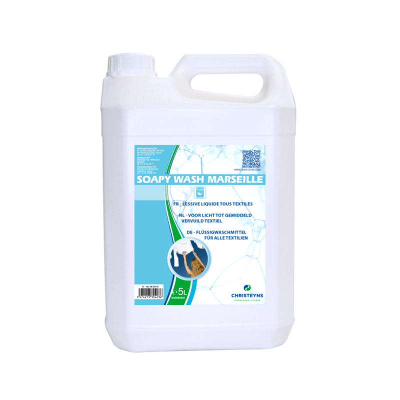 Lessive liquide savon de Marseille (5L) - CleanServiceSA