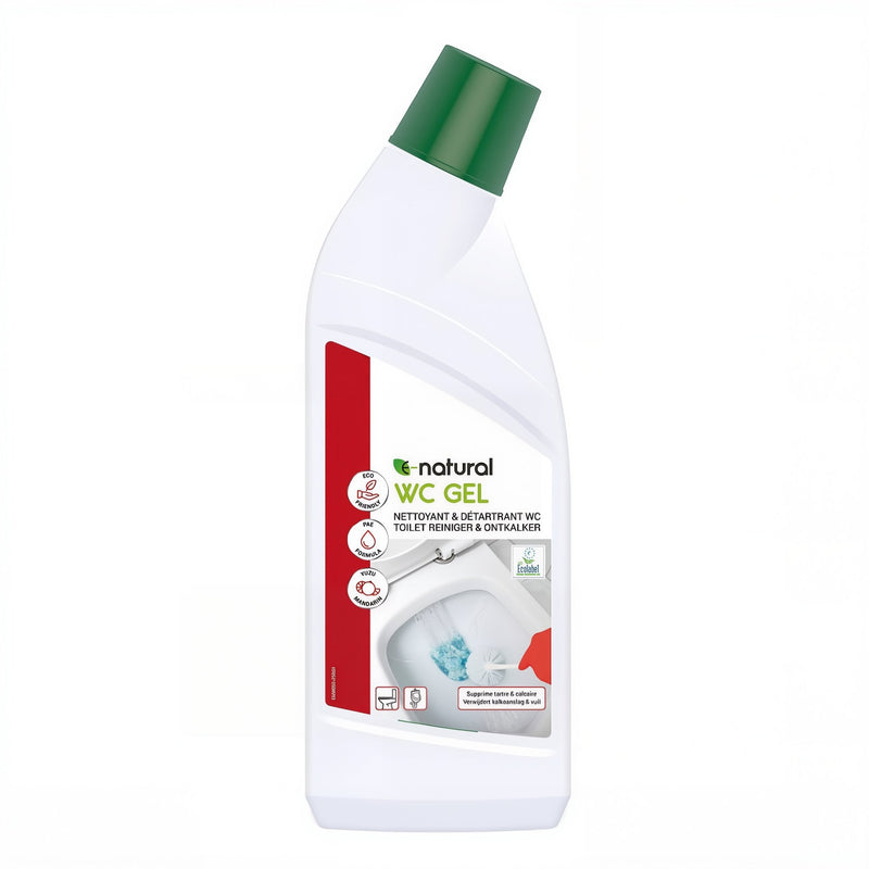 Nettoyant wc écologique en gel E - natural (750ml) - Clean Service