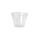 Pots à dessert transparents 266ml + couvercles (100pc) - CleanServiceSA