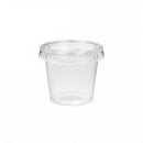 Pots à sauce avec couvercles 30/80/125CC (500pc) - Clean Service