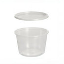 Pots à soupe avec couvercle transparent 350cc/500cc/1000cc (500pc) - Clean Service