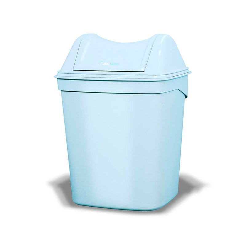 Poubelle blanche ou noir pour sanitaire 8L - CleanServiceSA