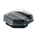 Ravier 2 compartiments avec couvercle charnière Octaview® 19cm (270pc) - Clean Service