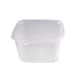 Raviers carrés (micro - ondable) 500ml - 50Pc - Clean Service