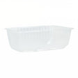 Raviers rectangulaire (micro - ondables) 1000ml - 100 Pcs - Clean Service