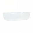Raviers rectangulaire (micro - ondables) 750ml - 100 Pcs - Clean Service