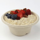 SABERT - Bol rond en Pulp 250ml avec couvercles (100pc) - Clean Service