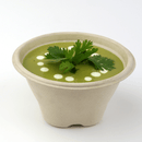 SABERT - Bol rond en Pulp 375ml avec couvercles (100pc) - Clean Service