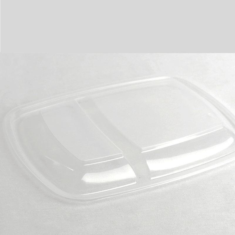 SABERT - Couvercle ravier noir 2 compartiments 300/600ml (75Pc) - Clean Service