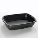 SABERT - Ravier noir 1 compartiment 900ML (75Pc) - Clean Service