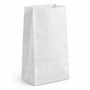 Sachet P10 en papier kraft blanc soufflet - 1000pc - Clean Service