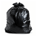 Sacs poubelle noirs 25 L 50x55 cm 10 µm - 2500 pièces - Clean Service