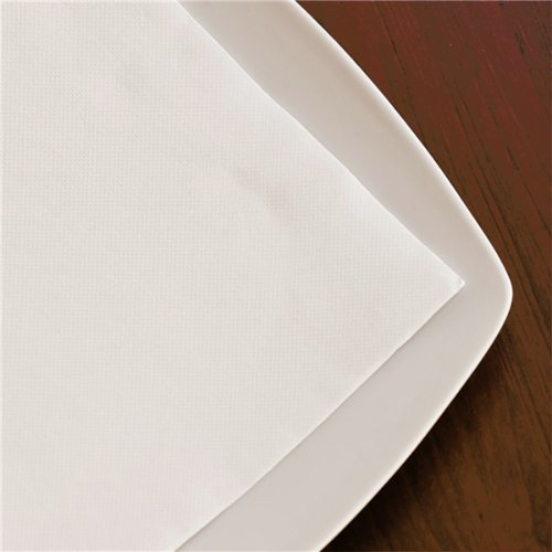 Serviettes ouate Microgaufrées 38x38cm blanc - 1200 pcs - CleanServiceSA