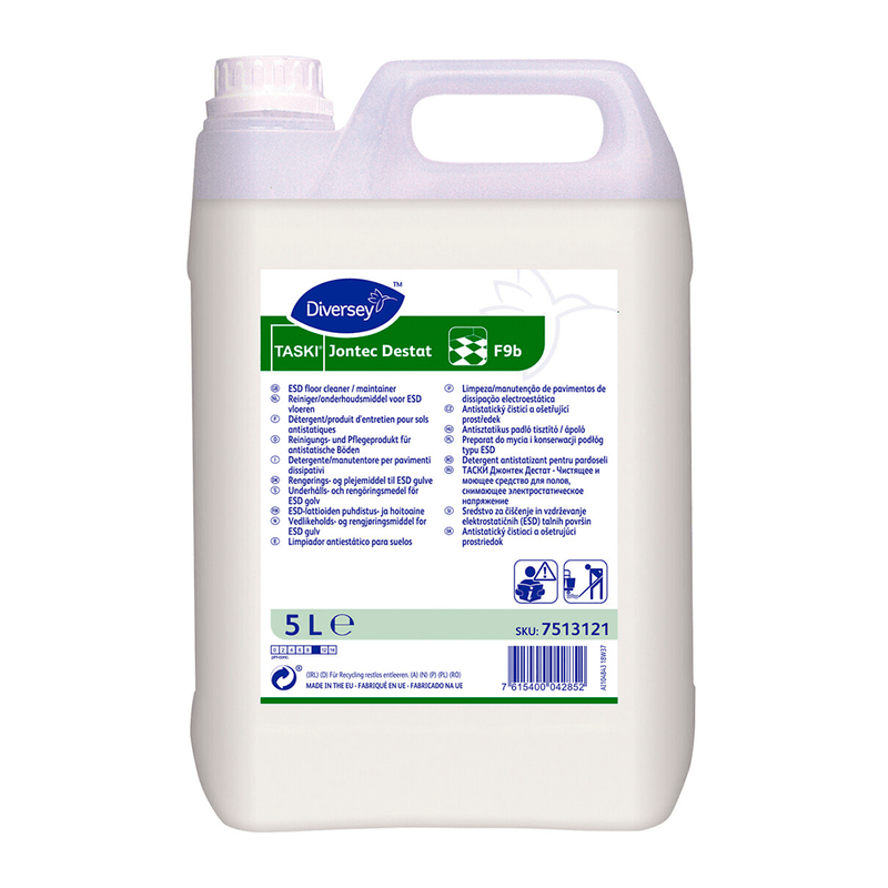 TASKI Jontec Destat F9b détergent spécifique pour sols antistatiques (5L) - CleanServiceSA