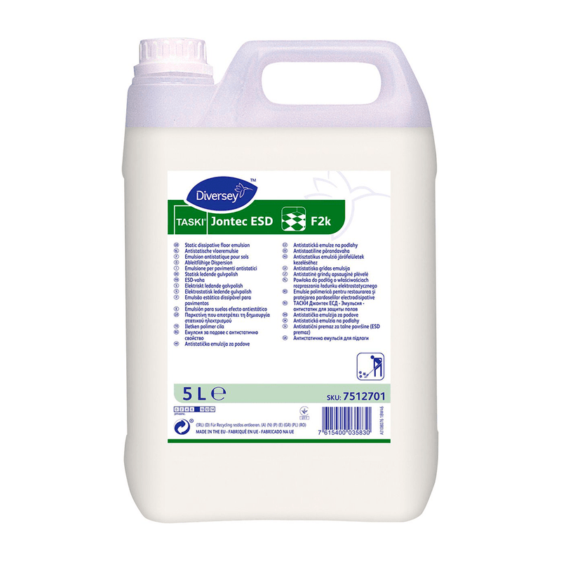 TASKI Jontec ESD Emulsion à effet conducteur pour sols antistatiques (5L) - CleanServiceSA