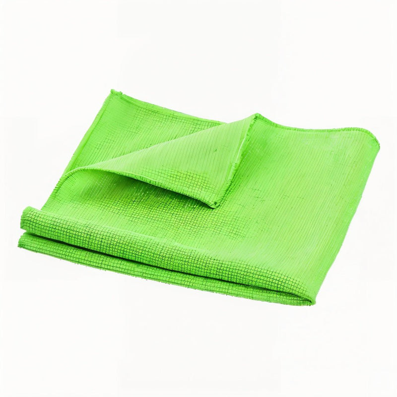 Torchon microfibre 60x80cm vert ultra - épais (1pc) - Clean Service