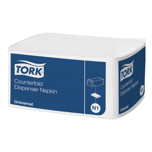 TORK - N1 Serviettes Counterfold 31x22cm - 7200 pièces - CleanServiceSA