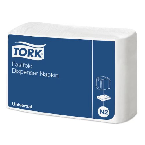 TORK - N2 Serviettes Fastfold 25x30cm - 10.800 pièces - CleanServiceSA