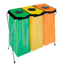 3 supports sacs poubelles 390L - CleanServiceSA
