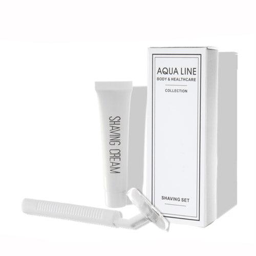 AQUA LINE - Kit de rasage 250Pc - CleanServiceSA