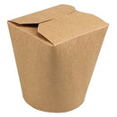 Bio Noodle/pasta Box - brun kraft 470ml/770ml/950ml - 500Pc - CleanServiceSA