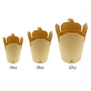 Bio Noodle/pasta Box - brun kraft 470ml/770ml/950ml - 500Pc - CleanServiceSA