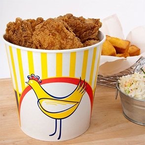 Chicken Bucket + couvercles 2000cc - 50Pc* - CleanServiceSA