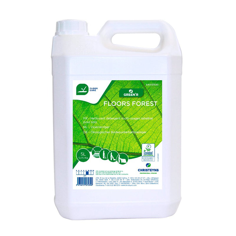GREEN'R - Nettoyant écologique pour sols et surfaces Green'r Floors 5L - CleanServiceSA