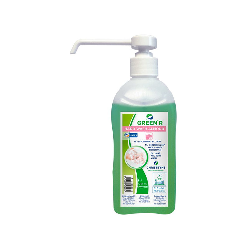 GREEN'R - Savon mains et corps écologique hand wash - 500ml - CleanServiceSA