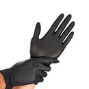 HEVA - Gants nitrile noir 100Pc - CleanServiceSA