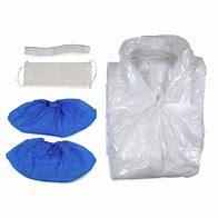 HEVA - Kit visiteur blouse, charlotte, masque & couvre chaussure 10Pc - CleanServiceSA