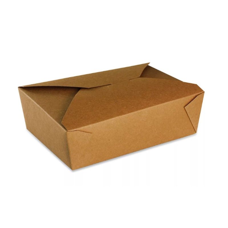 Lunch box en kraft 2000ml - 200pc - CleanServiceSA