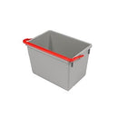 NUMATIC - Seau gris avec poignée rouge/bleu 10L - CleanServiceSA