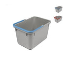 NUMATIC - Seau gris avec poignée rouge/bleu 17L - CleanServiceSA