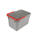 NUMATIC - Seau gris avec poignée rouge/bleu 17L - CleanServiceSA