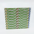Pailles/Chalumeaux en carton colors 200Pc - CleanServiceSA